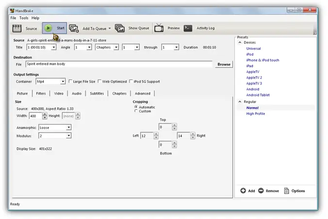 How to Convert Video with HandBrake